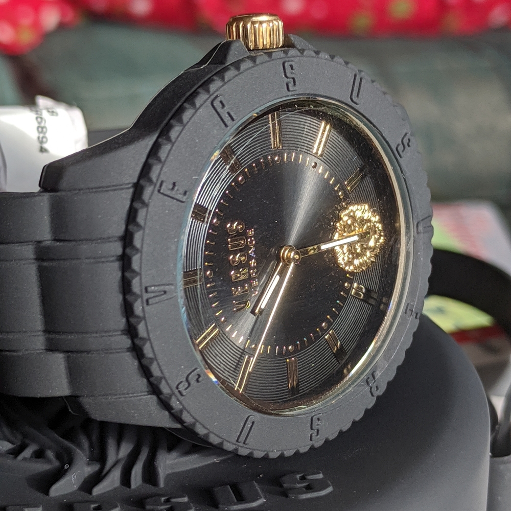 40mm Black Versus Versace Men's / Women's watch